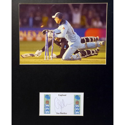 Jos-Buttler-autograph-signed-2019-icc-odi-world-Cup-final-run-out-cricket-memorabilia-lords-england-champions-new-zealand-wicketkeeper