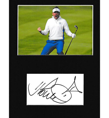 Ian-Poulter-autograph-signed-Ryder-Cup-golf-memorabilia-2018-le golf national the-postman-singles-victory-dustin johnson