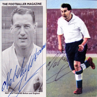Nat-Lofthouse-signed-Bolton-FC-football-memorabilia-autograph-england-soccer-cards