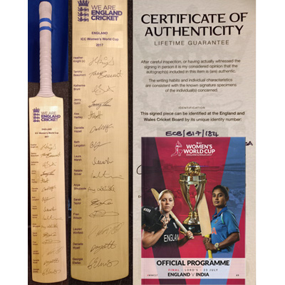 England-Womens-signed-ecb-cricket-bat-2017-World-Cup-finals-champions-squad-programme